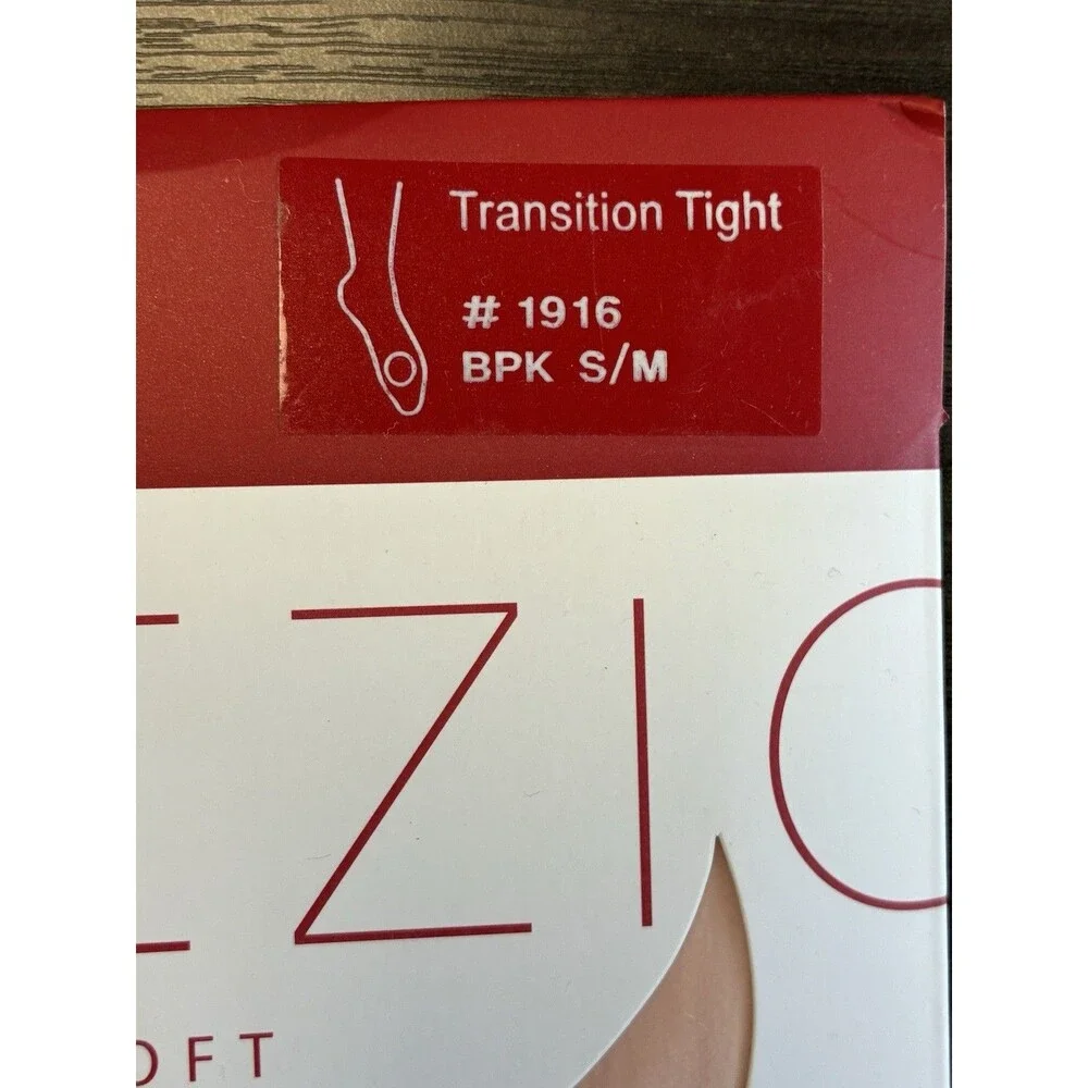 Capezio Women's Ultra Soft Transition Tight #1916 BPK S/M Adult Ballet Pink NEW